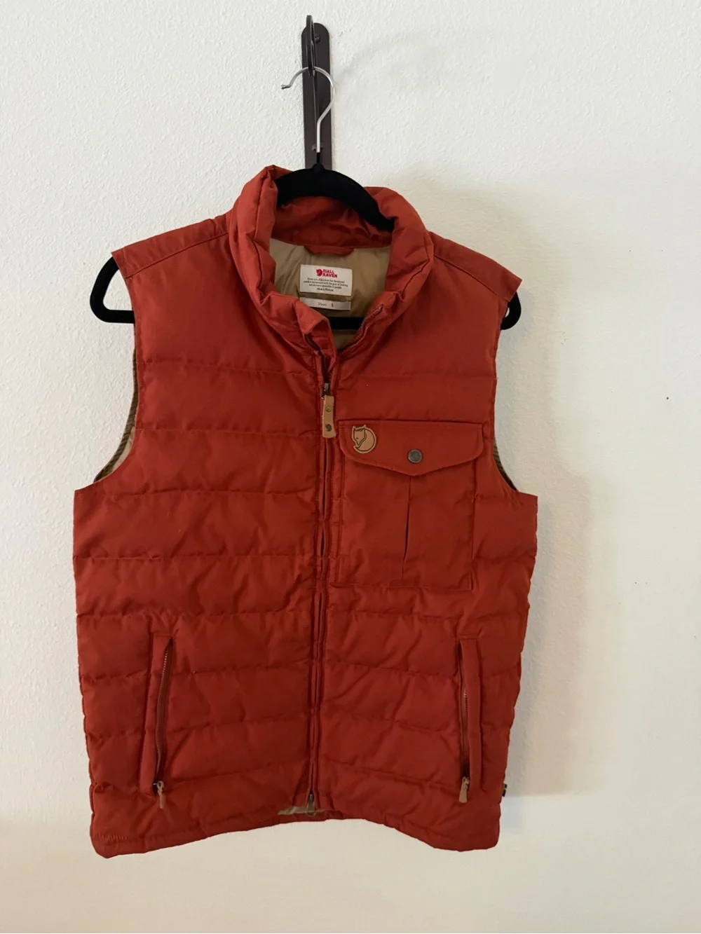 Fjallraven Ovik Lite Vest Men's Burnt Orange
